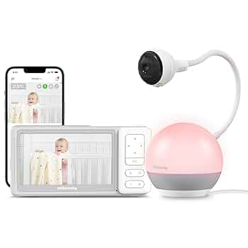 Amazon.com: CHILLAX Baby Monitor Baby Mood Plus,5-inch 1080p